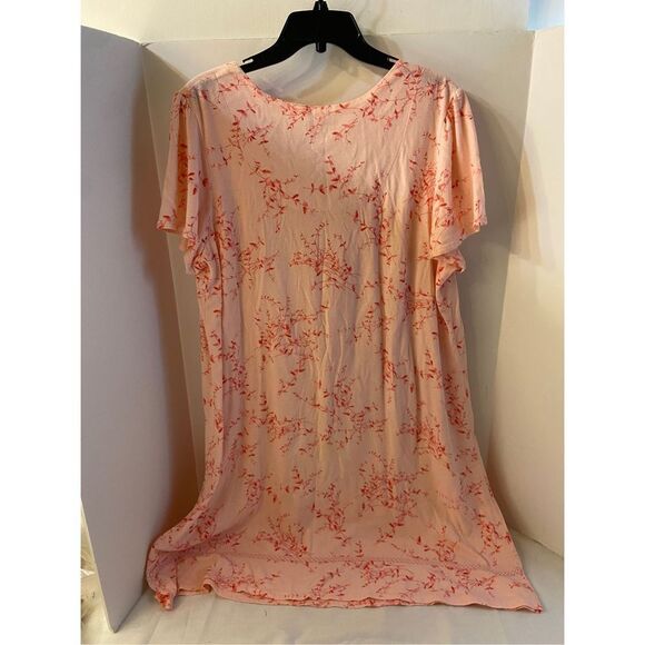 Celestial dreams pajamas gown pink 1x? rn# 17363 - Picture 3 of 4